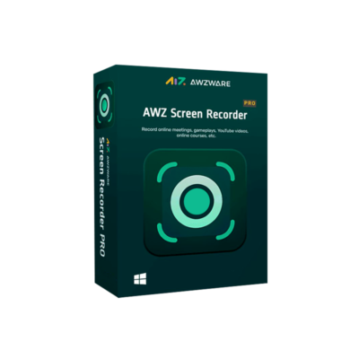 AWZ Screen Recorder Pro for PC – Lifetime License | HD Screen Recording & Video Capture Software